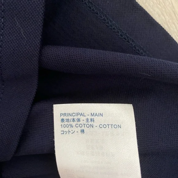 COPY - Louis Vuitton men’s navy cotton polo size L slim fit